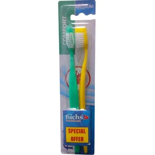 Fuchs | Toothbrush Silver Interdent Medium | 2Pcs