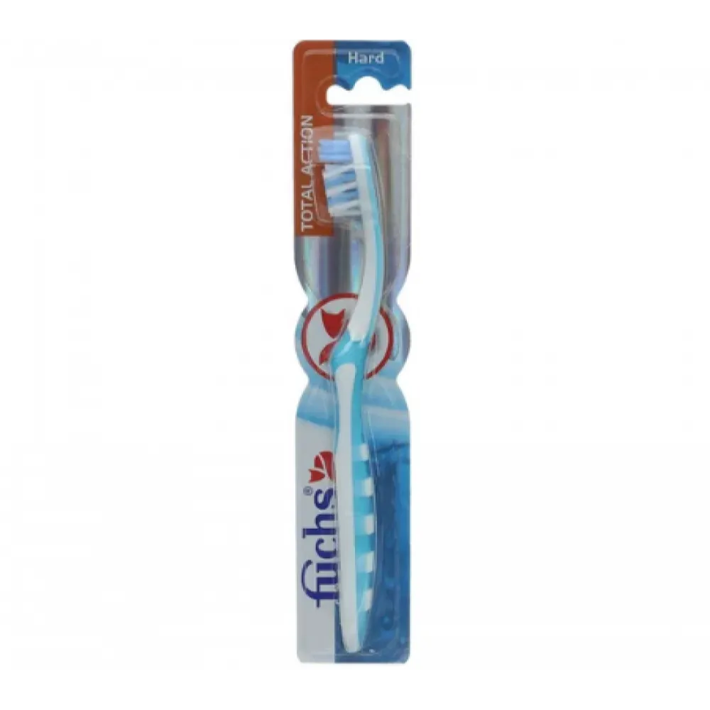 Fuchs | Total Action Hard Toothbrush | 1 Pcs