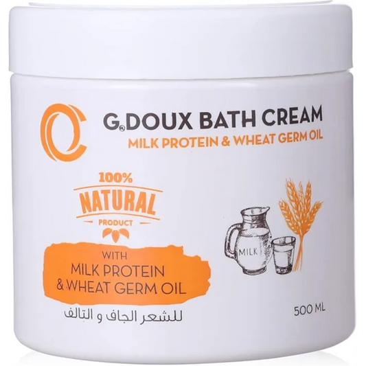 G Doux | Bath Cream with Milk Protein & Wheat Germ Oil | 500ml