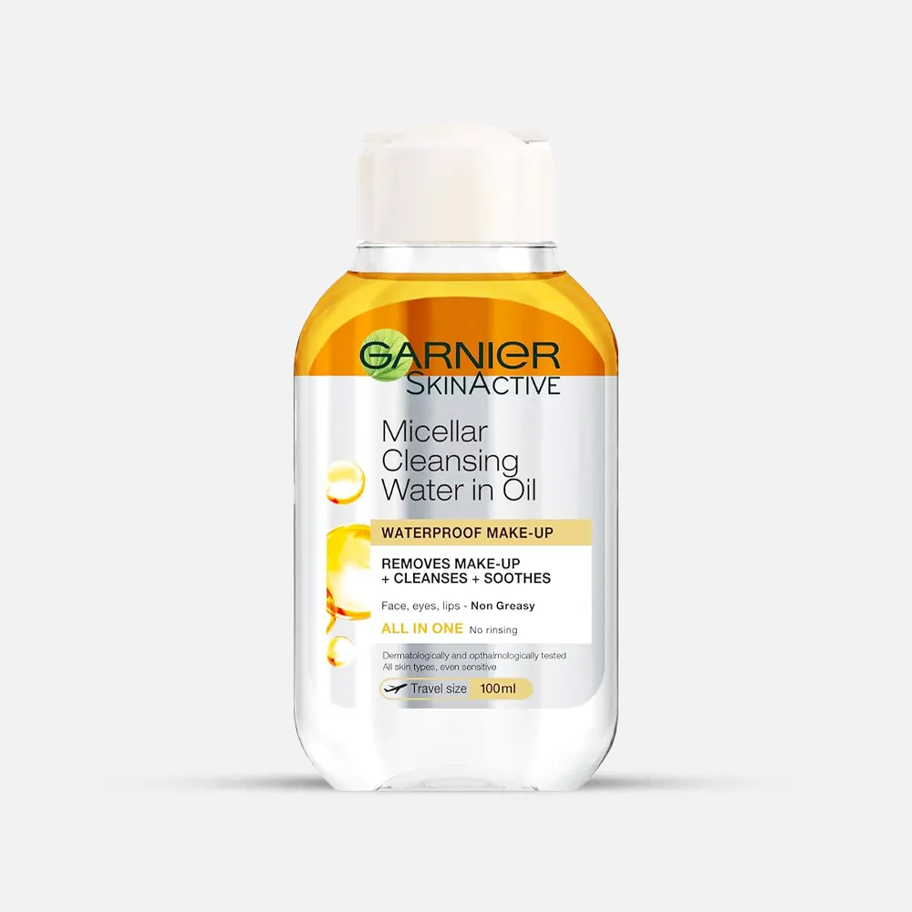 Garnier | Micellar Cleansing Water in Oil and Waterproof Make up Remover | 100ml | 20% Off