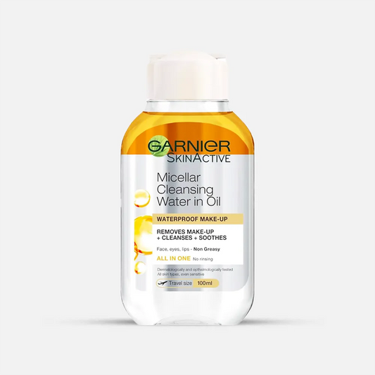 Garnier | Micellar Cleansing Water in Oil and Waterproof Make up Remover | 100ml | 20% Off