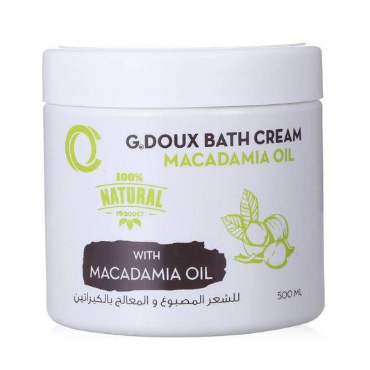 G Doux | Bath Cream with Macadamia Oil | 500ml