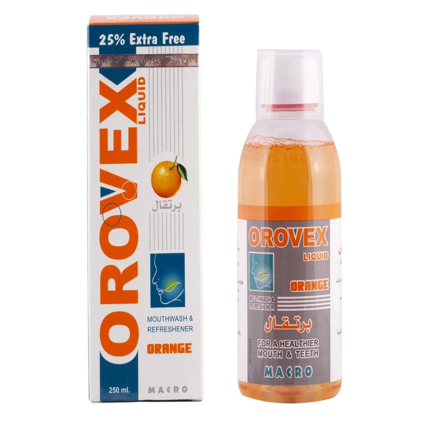 Orovex | Orange Mouthwash | 250ml