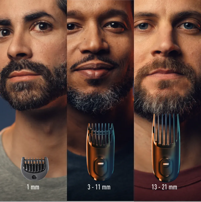 King C. Gillette Beard Trimmer length settings