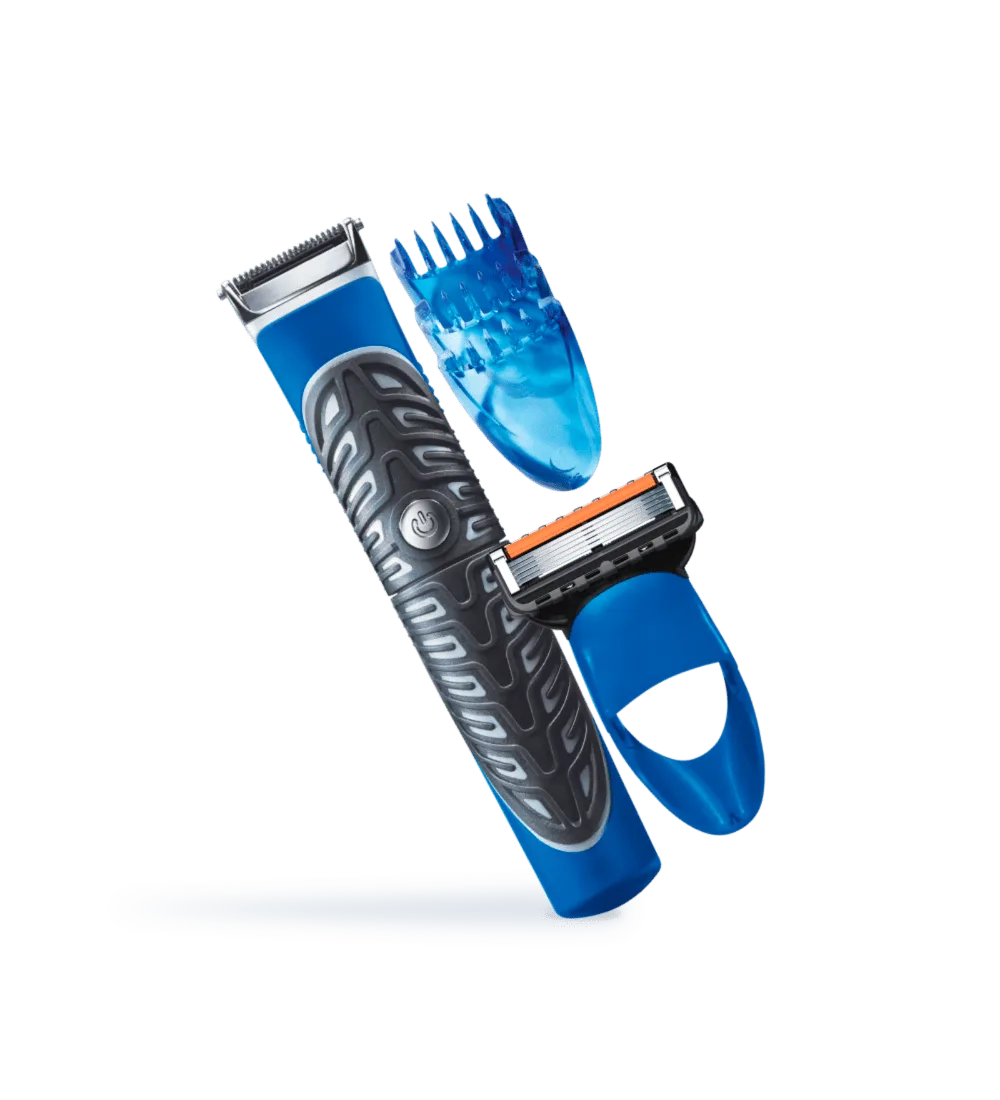Gillette ProGlide Styler with trimmer blade combs and battery