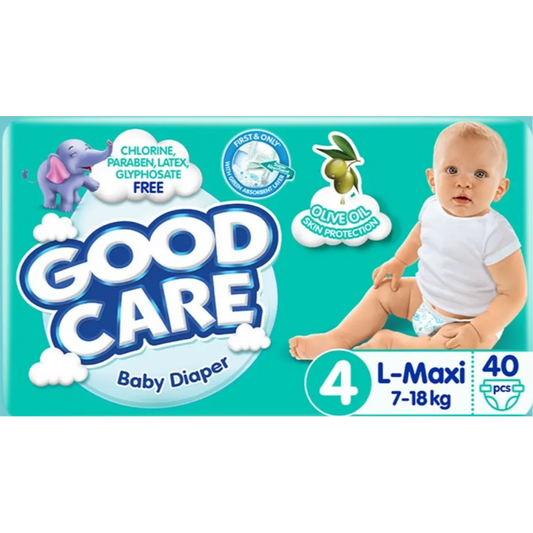 Good Care | Baby Diaper Maxi Size 4 | 40 Pcs