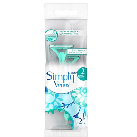 Gillette | Simply Venus Disposable Razors | 2 Pcs