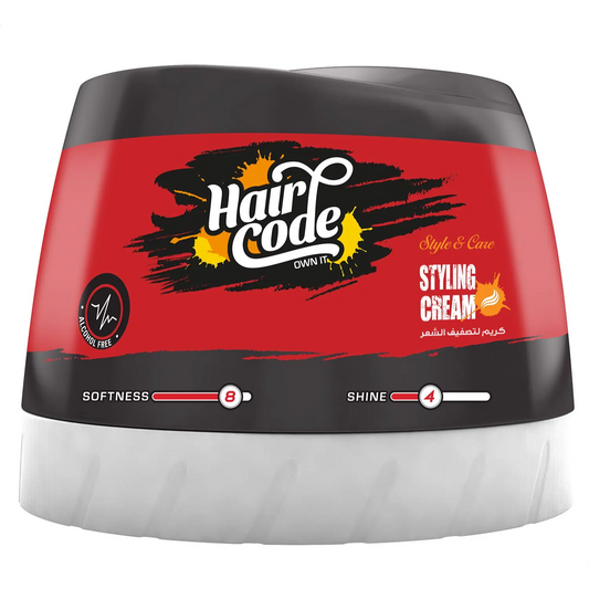 Hair Code | Styling Hair Cream White | 125ml