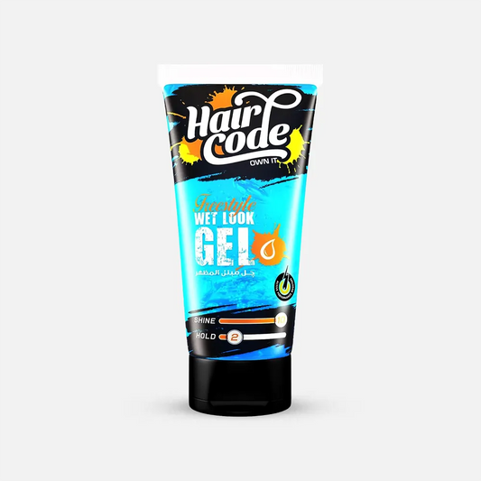Hair Code | Tube Free Style Wet Look Hair Gel | 100ml