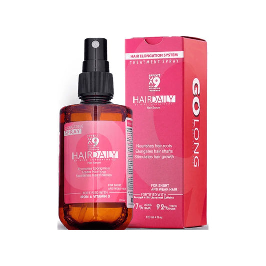 Hair Daily | Go Long Hair Spray For Short & Weak Hair | 120ml