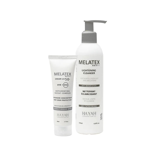 Hayah | Melatex Cleanser | 200ml + Cream SPF50+ | 50ml