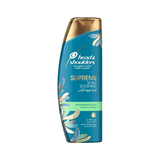 Head & Shoulders | Supreme Anti-Dandruff Shampoo with Argan Oil for Sensitive Scalp Rejuvenation | 400ml