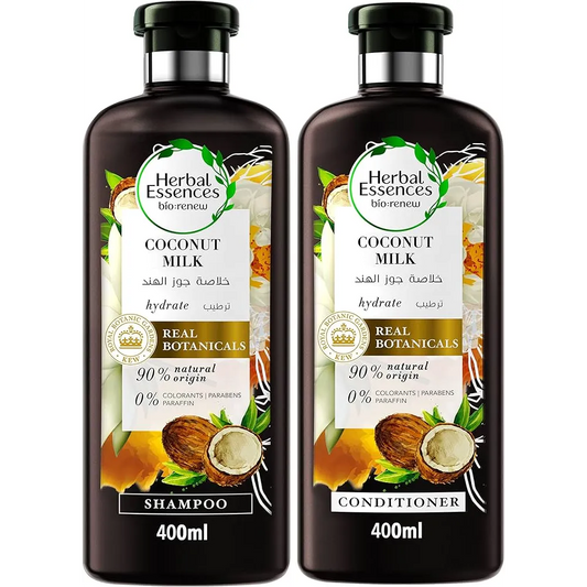 Herbal Essences | Coconut Milk Moisturizing Shampoo + Conditioner | 400ml