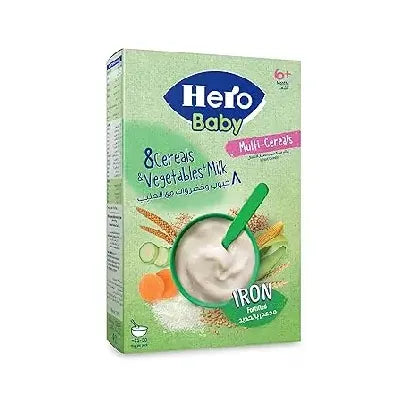 Hero Baby | 8 Cereal & Vegetables with Milk | 150gm