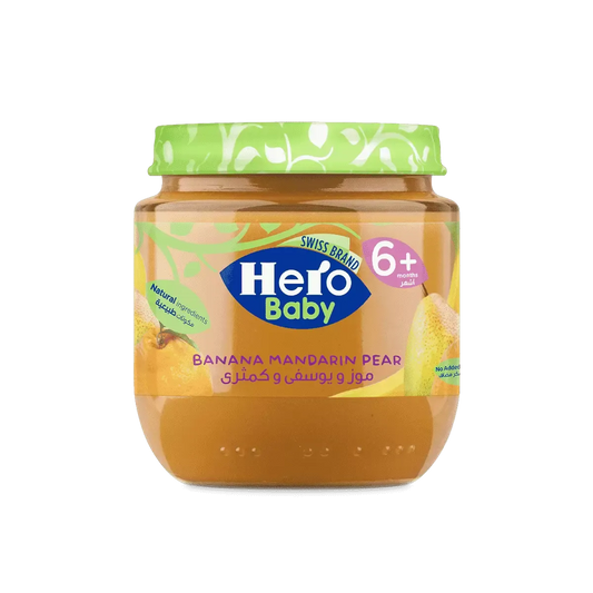 Hero Baby | Banana Mandarin Pear Jar | 120gm
