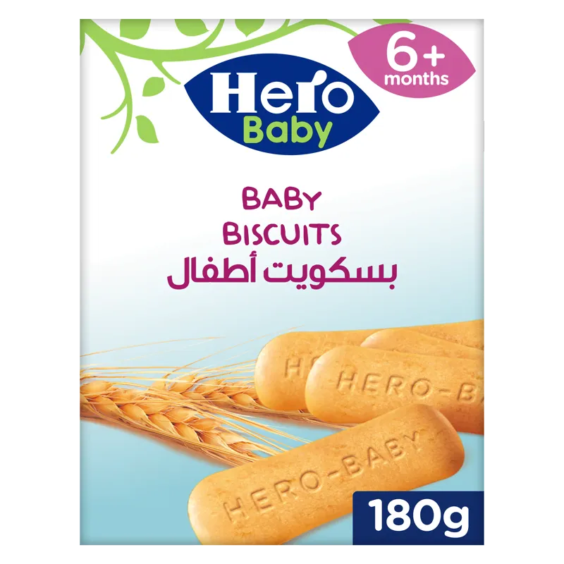 Hero baby | Biscuits + 6 Months | 180gm