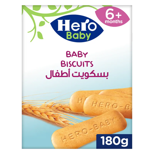 Hero baby | Biscuits + 6 Months | 180gm