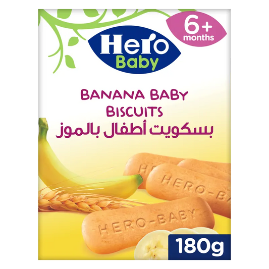 Hero baby | biscuits with Banana | 180gm