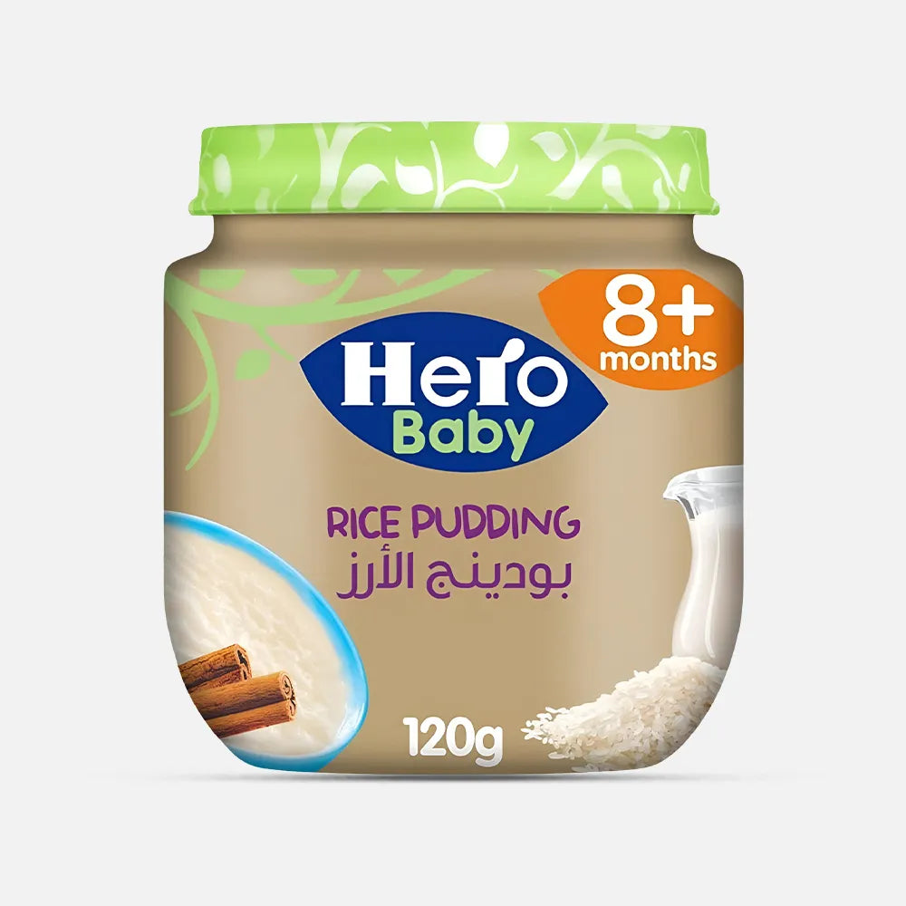 Hero Baby | Rice Pudding Jar 8 Months | 120gm