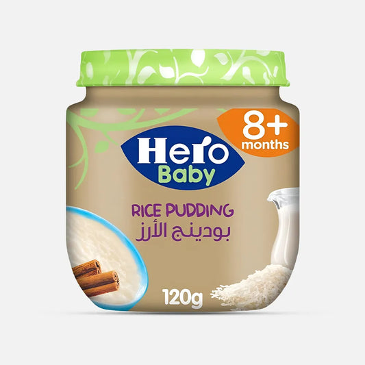 Hero Baby | Rice Pudding Jar 8 Months | 120gm
