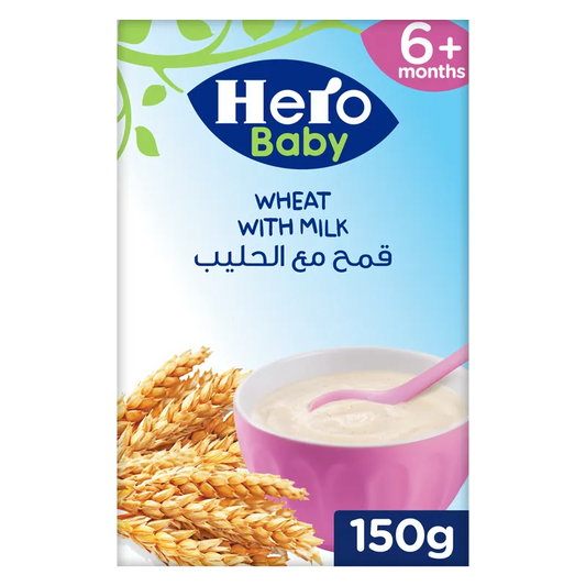 Hero Baby | Wheat Cereal With Milk | 150gm