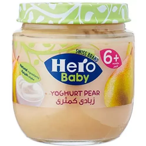Hero Baby | Yogurt Pear Jar | 120gm