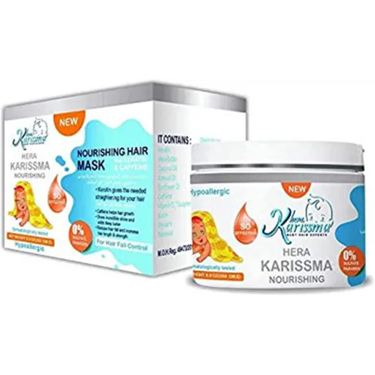 Herra Charisma | Keratin and Caffeine Nourishing Hair Mask Yellow | 250gm