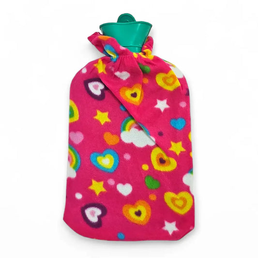 Hot Water Bag with Cover Multicolor