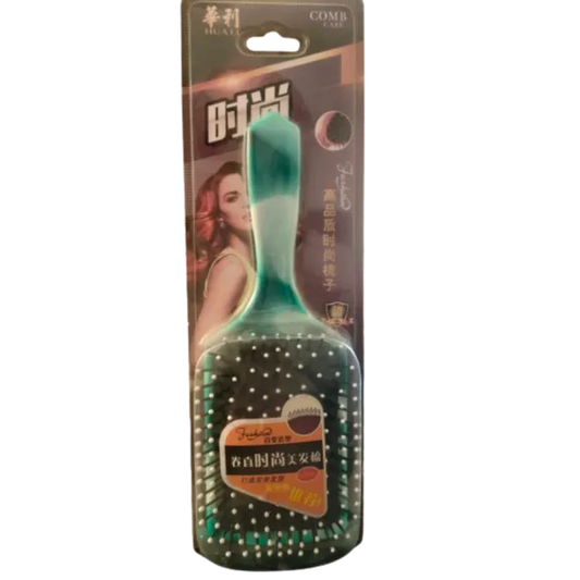 Huali | Comb Care Brush - Green & White