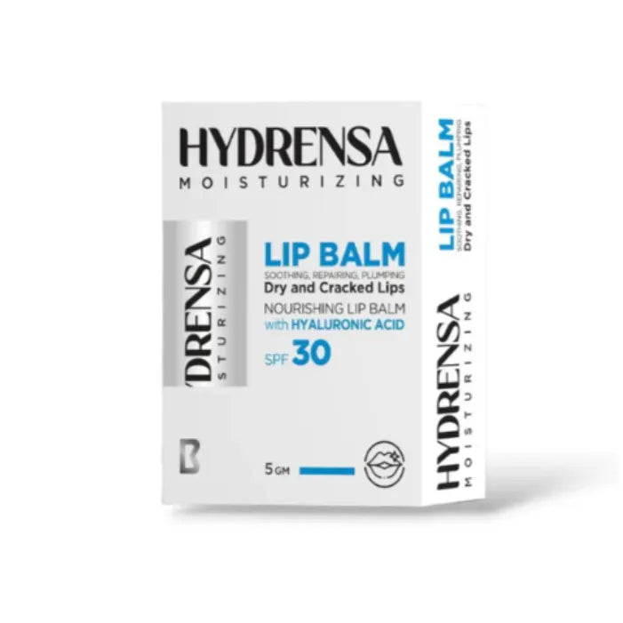 Hydrensa | Lip balm with SPF30 & Hyaluronic Acid | 5gm