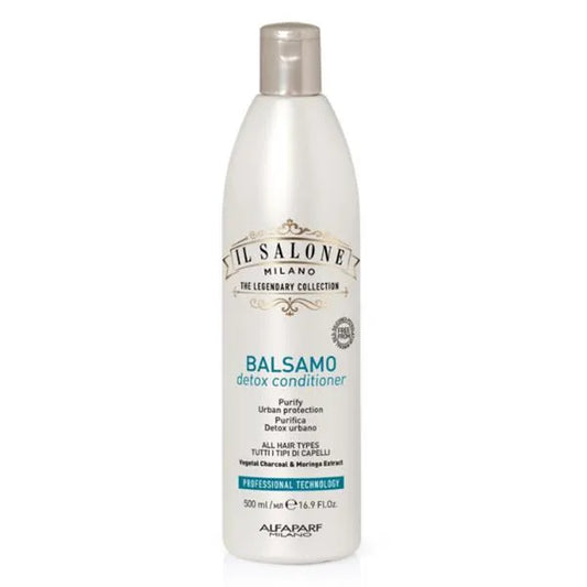 Il Salone | Balsamo Detoxifying & Purifying Conditioner with Vegetal Charcoal for All Hair Types | 500ml