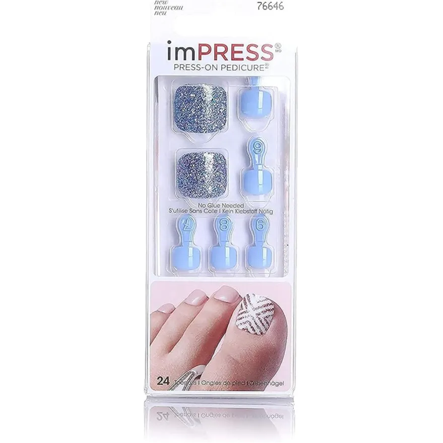 ImPress | Press-On Pedicure Toenails - 24 Pieces