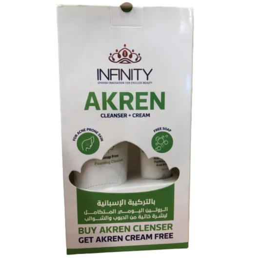 Infinity | Akren cleanser + cream