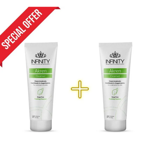 1+1 Infinity | Akren Set Foaming Cleanser | 250ml