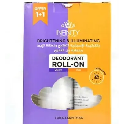 Infinity | Blackberry & Oud Roll On Deodorant 1+1