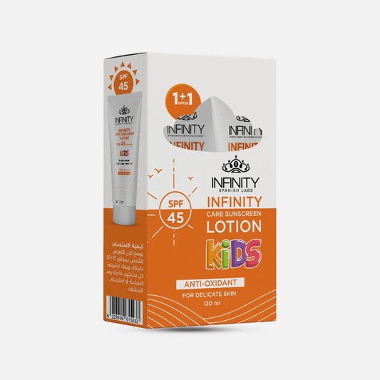 1+1 Infinity | Care Sunscreen Kids Lotion Spf 45 | 120ml