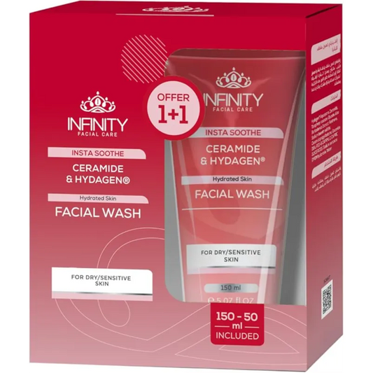 Infinity | Clinic Pharma Facial Care Insta Soothe Facial Wash | 200ml