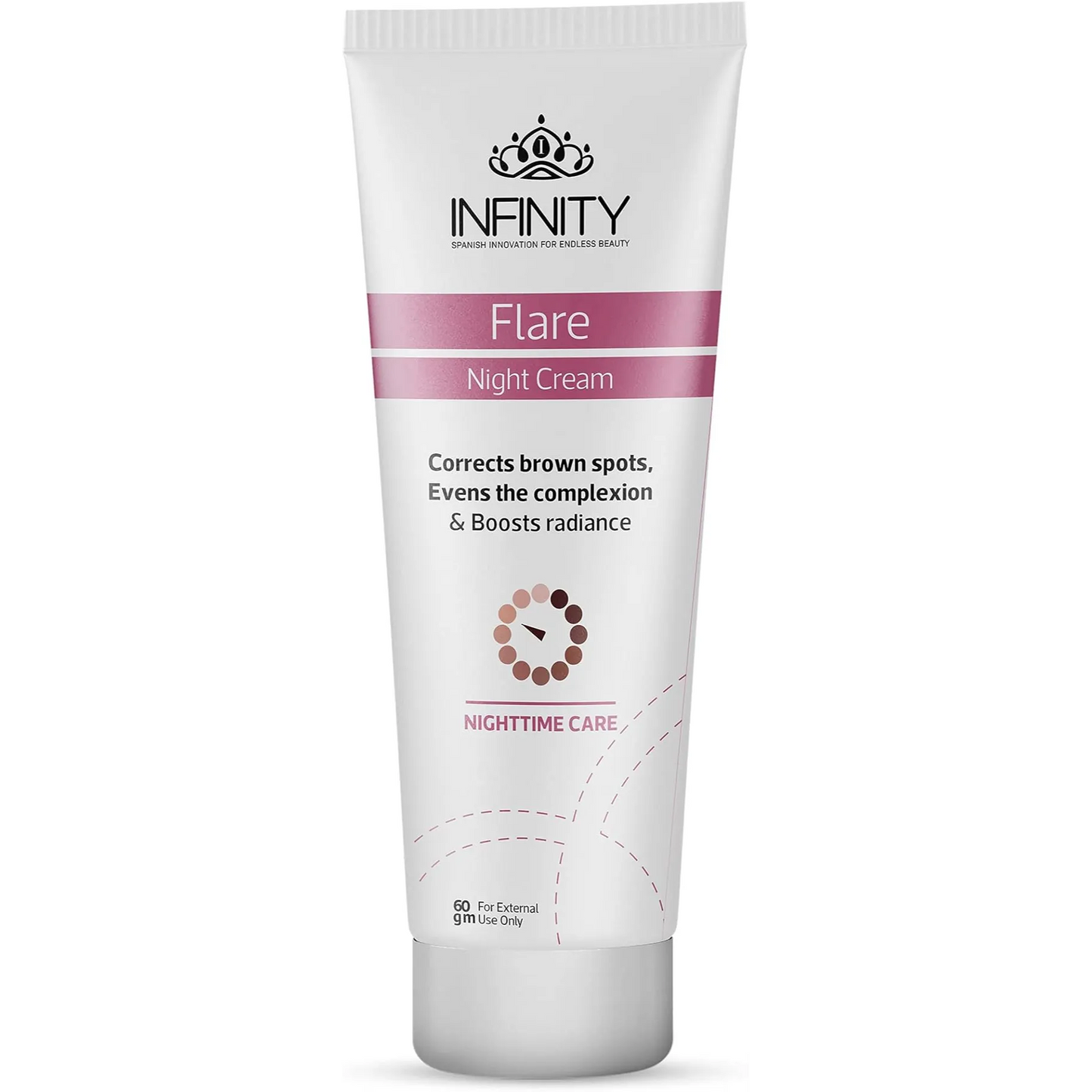 Infinity | Flare Night Whitening Cream | 60 gm