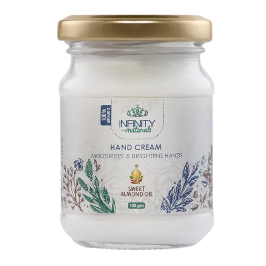 Infinity | Naturals Hand Cream Sweet Almond Oil | 150gm