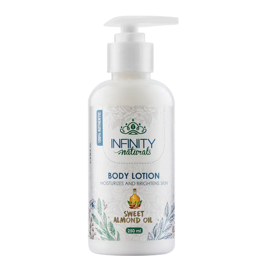 Infinity Naturals | Moisturizing & Brightening Body Lotion with Sweet Almond Oil | 250ml