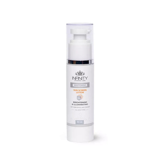 Infinity | Whitening Sunscreen Lotion SPF50+ | 50Ml