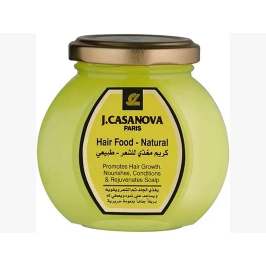 J. Casanova | hair cream hair food natural yellow | 150ml