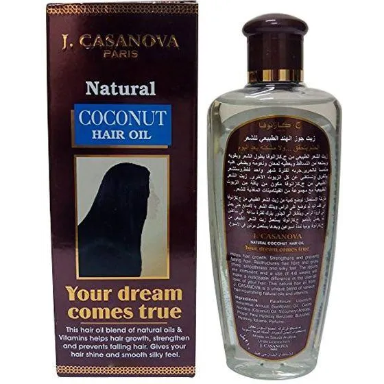 J.Casanova | Natural Coconut Hair Oil | 120ml