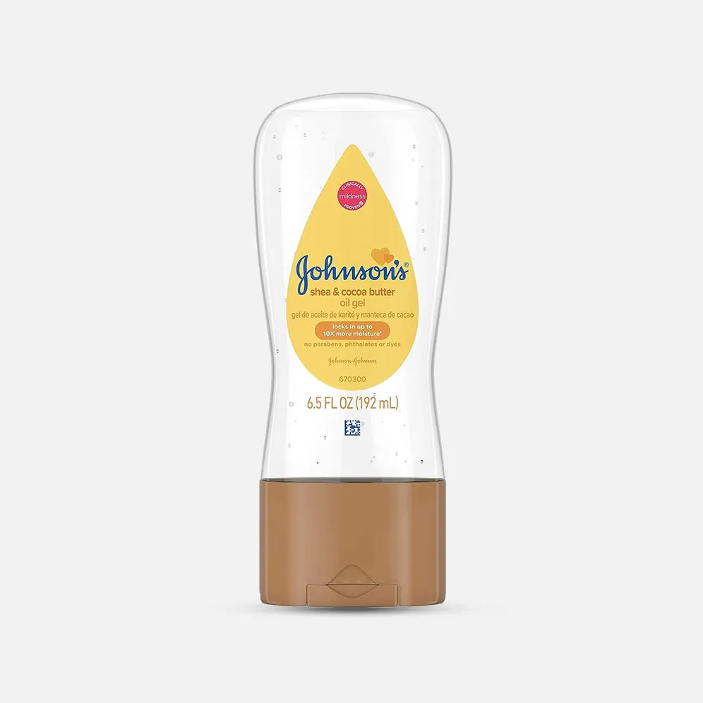 Johnson's | Baby Oil Gel Enriched with Shea and Cocoa Butter | 192ml