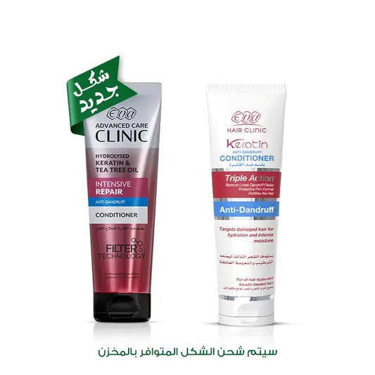 Eva Hair Clinic Keratin Anti-Dandruff Moisturizing Conditioner 230 Ml