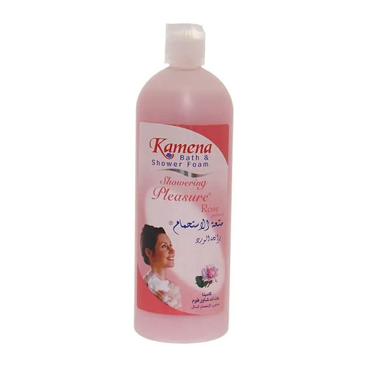 Kamena | Showering Pleasure Rose Perfume Bath And Shower Foam | 750ml