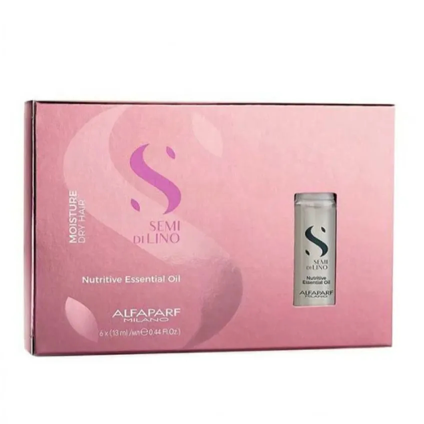 Alfaparf | Semi DeLino Nourishing Essential Oil for Dry Hair | 6*13ml