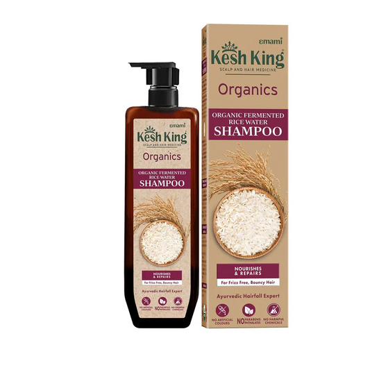 Kesh King | Organic Fermented Rice Water Shampoo for Nourished Frizz free hair | 300ml