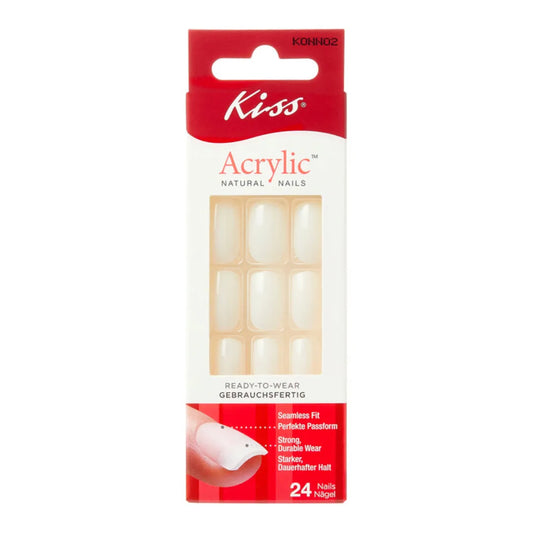Kiss | Acrylic Ultra Natural Νails, | 24 Pcs