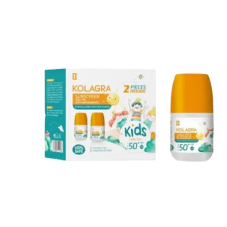 Kolagra | Sunscreen Kids Roll-On Spf50 1+1 Off